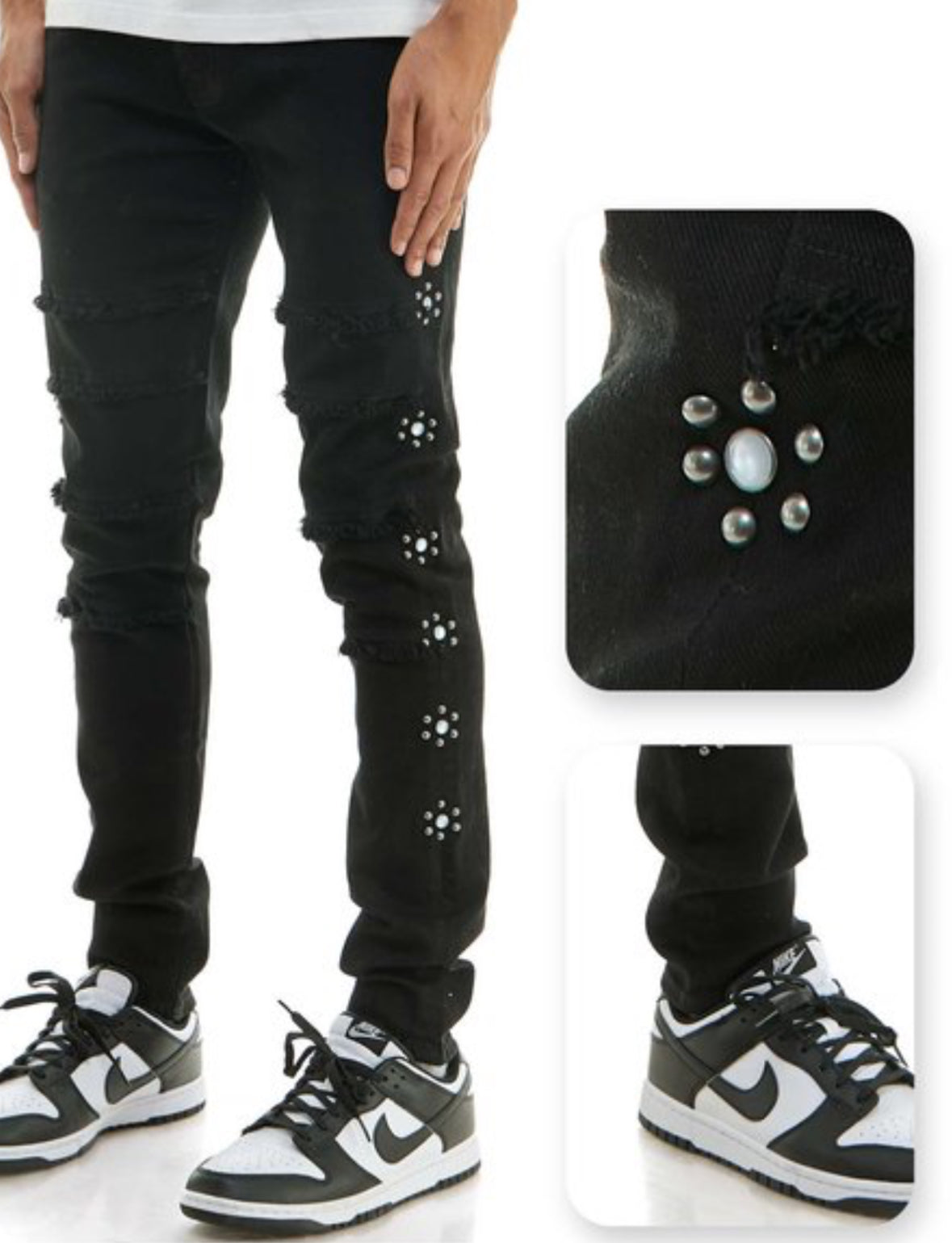 KDNK3343 Jewel Skinny