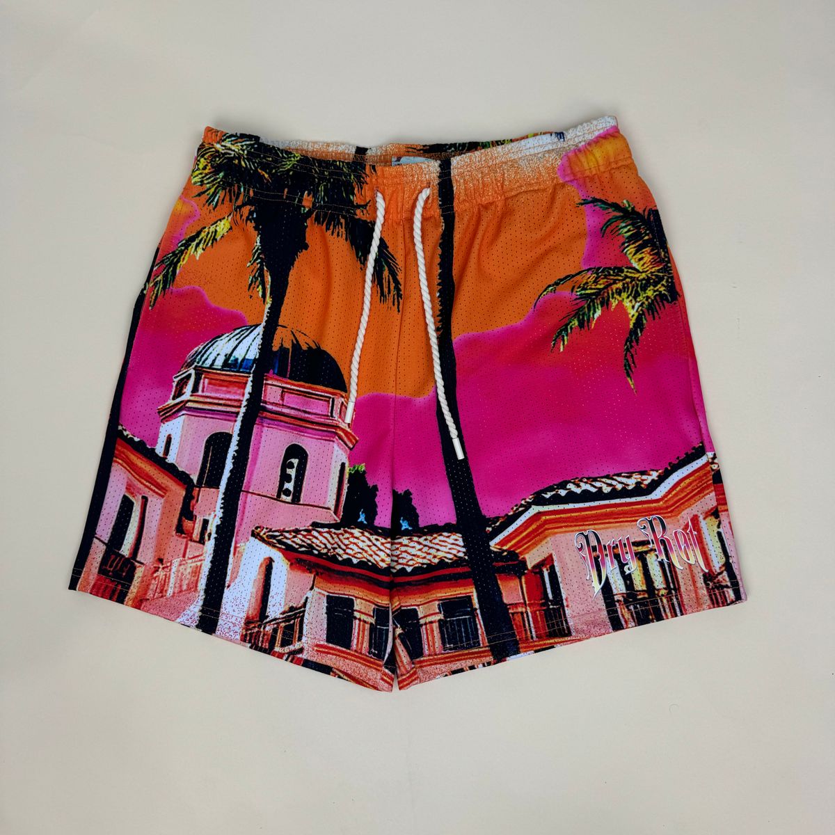 Dry Rot Mesh Short "Stash House"