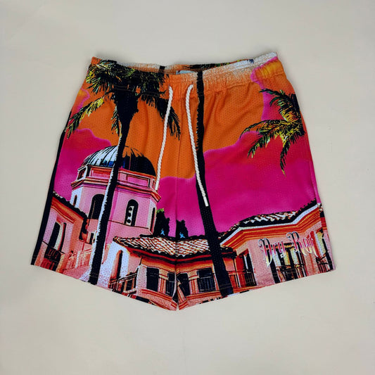 Dry Rot Mesh Short "Stash House"