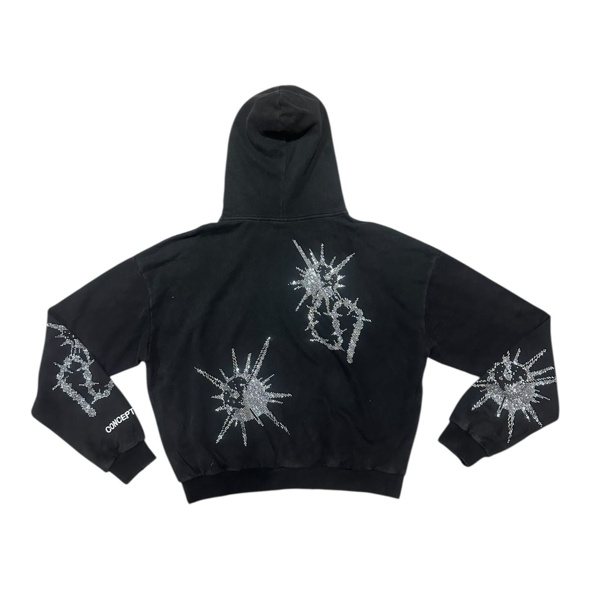 Concept "Flail" Black Washed Hoody