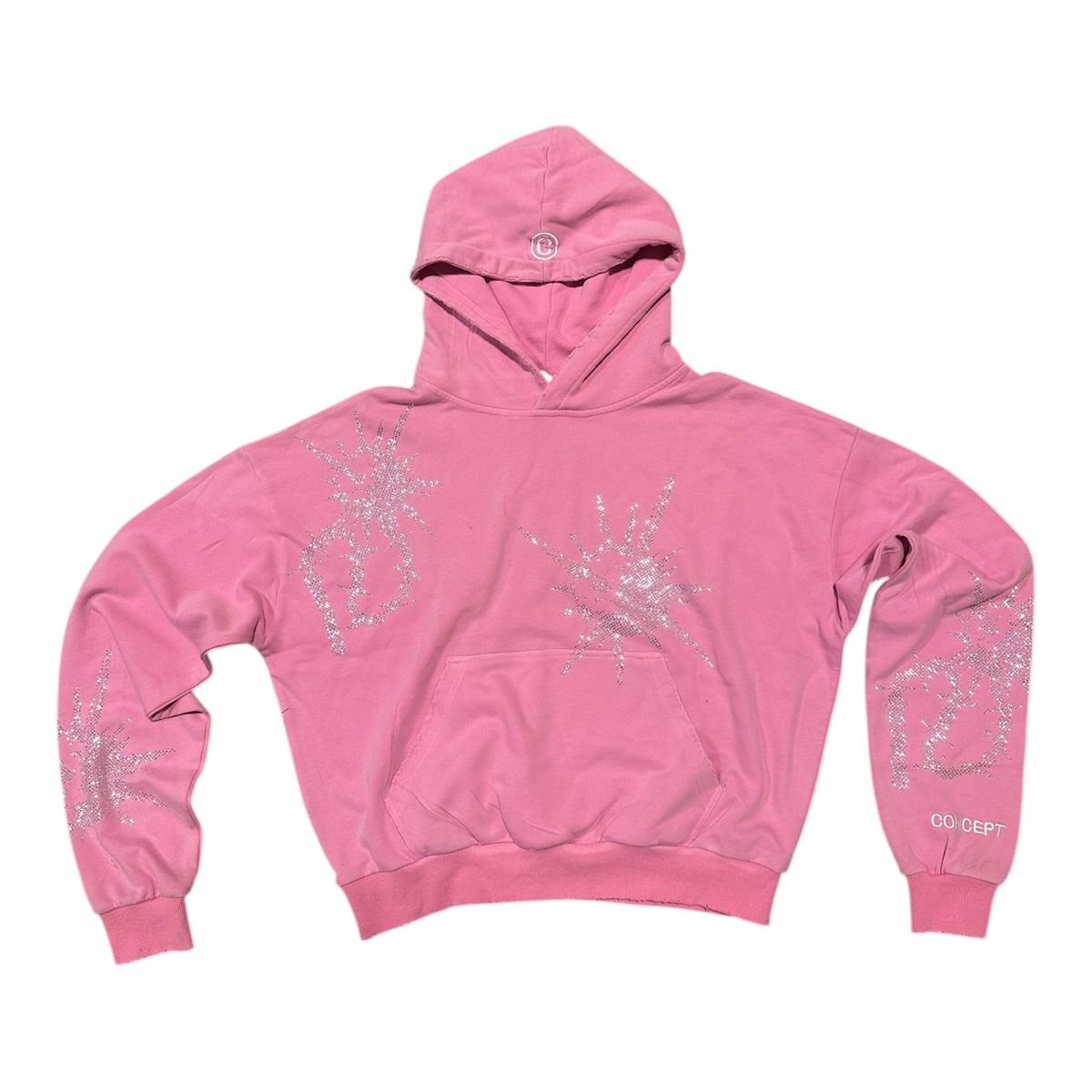 Concept "Flail" Pink Washed Hoody