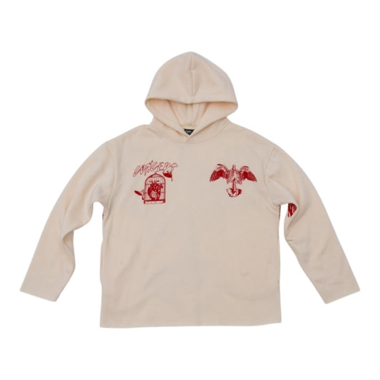 Concept "Skelly Hoodie" Cream Hoody