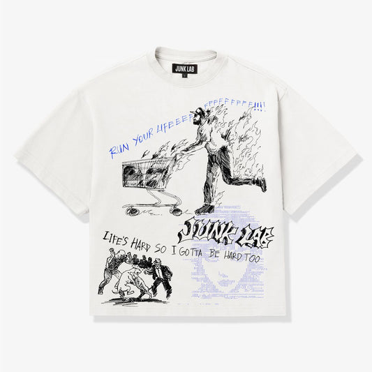Junk Lab ‘Burning’ Tee