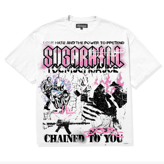 Sugarhill "PRETENDER" T-SHIRT (WHITE)