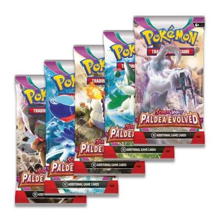 Pokemon Paldea Evolved Single Pack