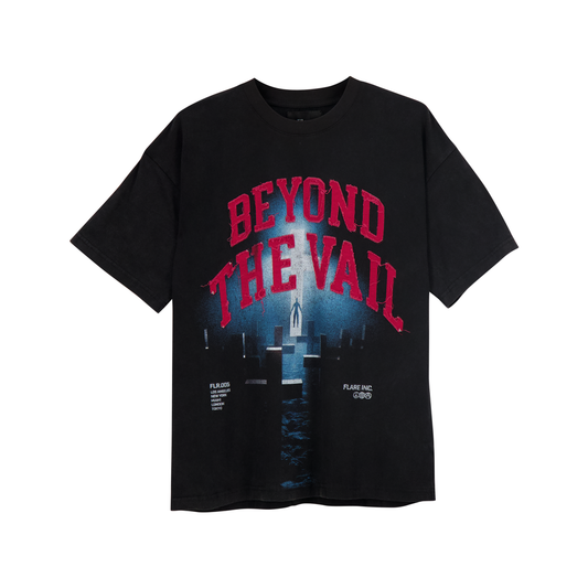 Flare Rapture T Shirt Washed Black