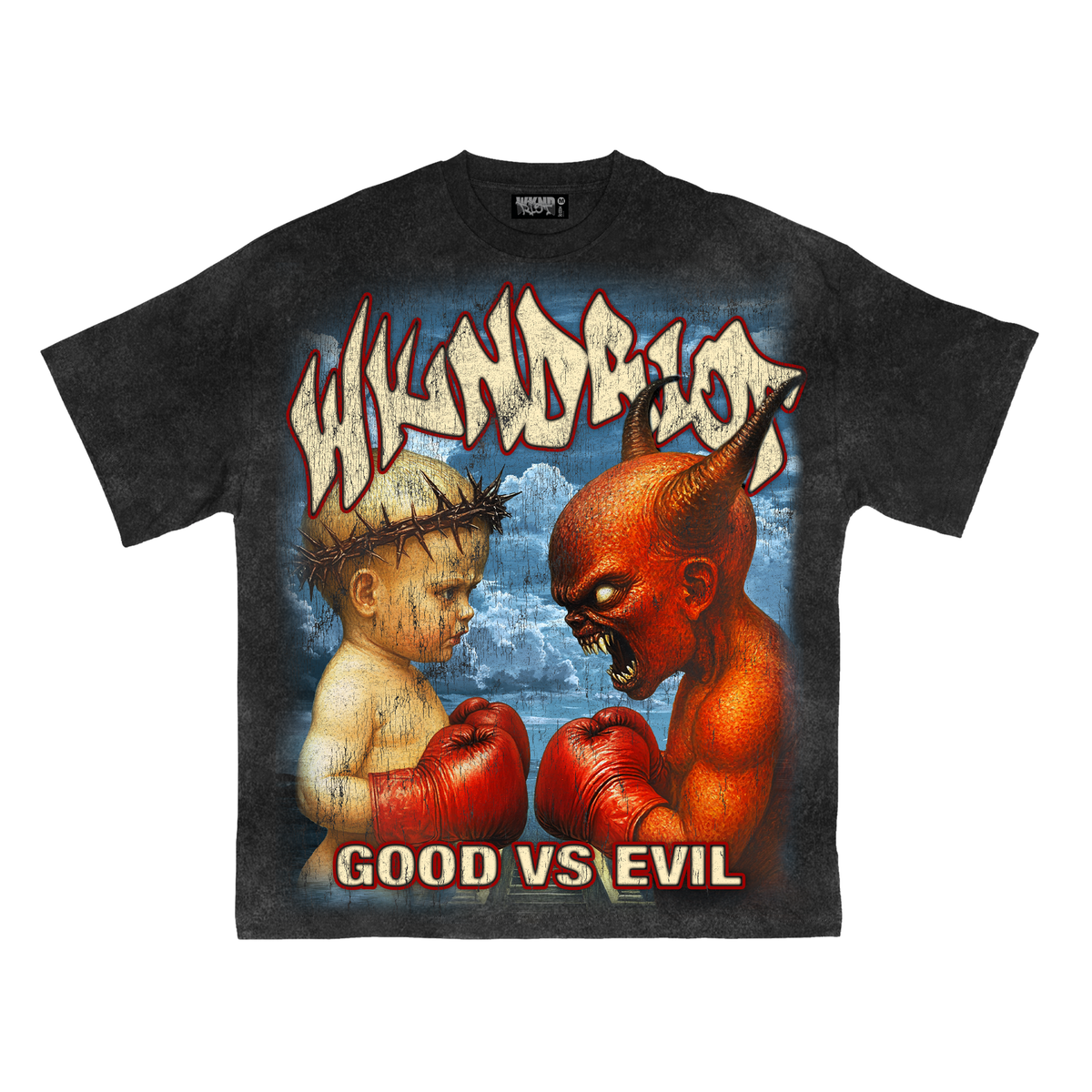 WKND Riot GOOD VS EVIL BLACK WASH