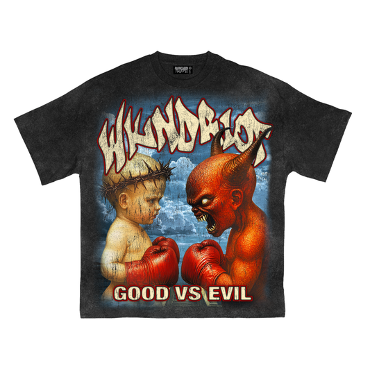 WKND Riot GOOD VS EVIL BLACK WASH