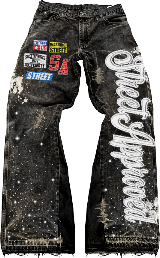 Street Approved Black Jean (SADNP001)