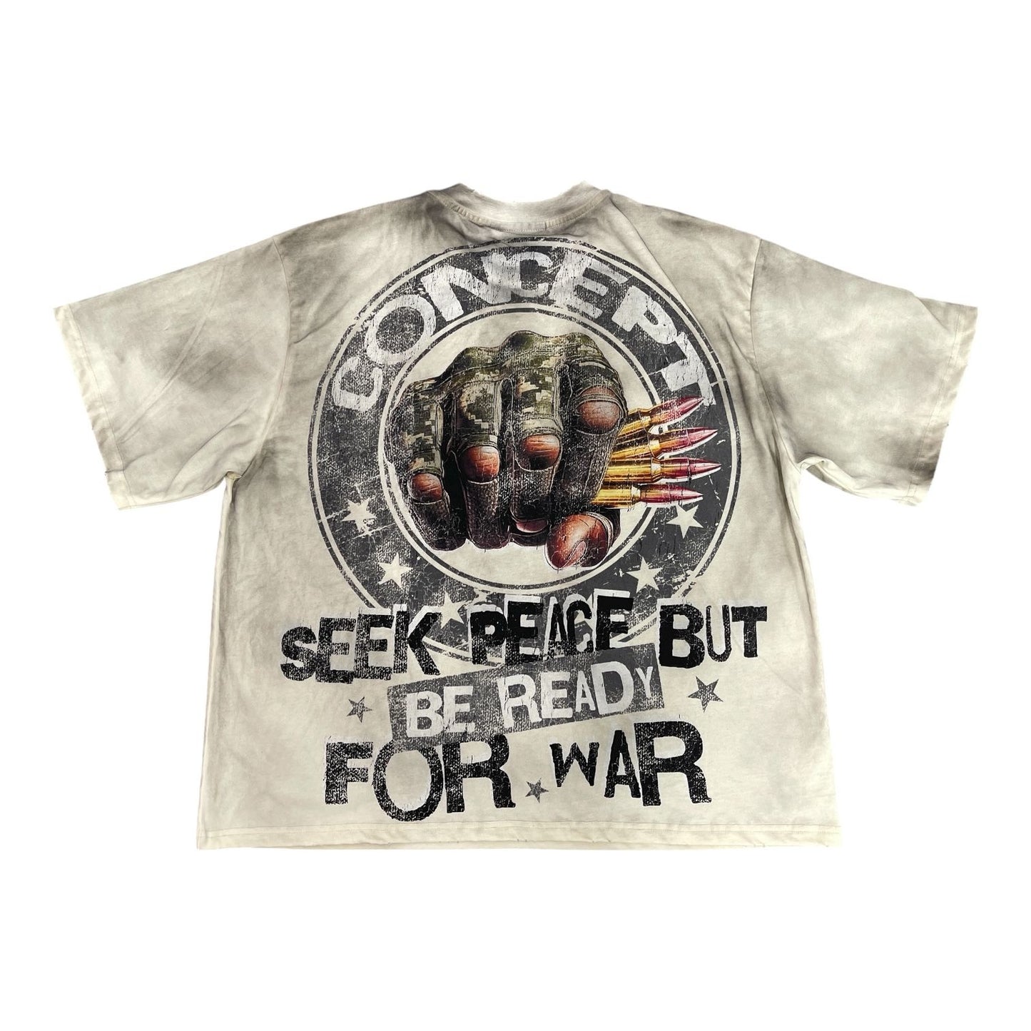 Concept "War Ready" Tee - Cream