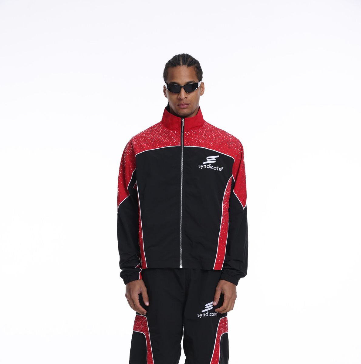 Syndicate Black Nylon Jacket