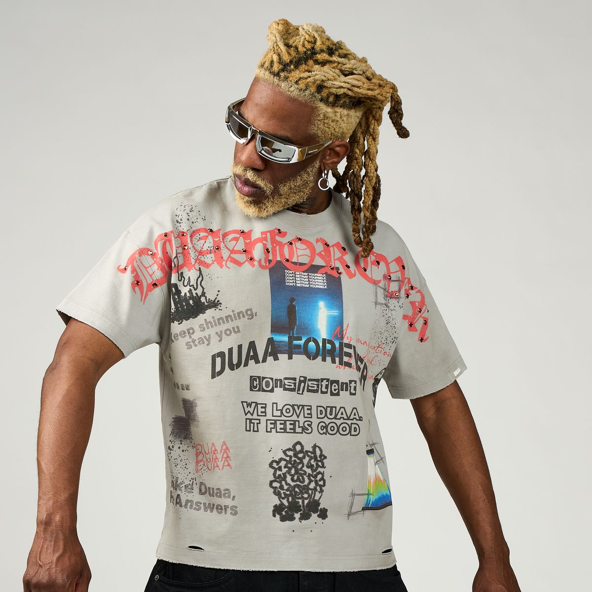 Duaa MIND CONTROL TEE SHIRT