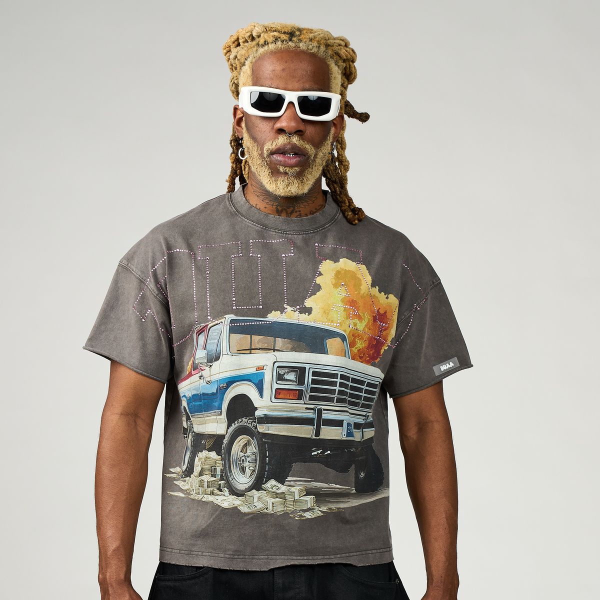 Duaa PULL UP TEE SHIRT