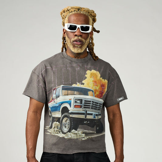 Duaa PULL UP TEE SHIRT