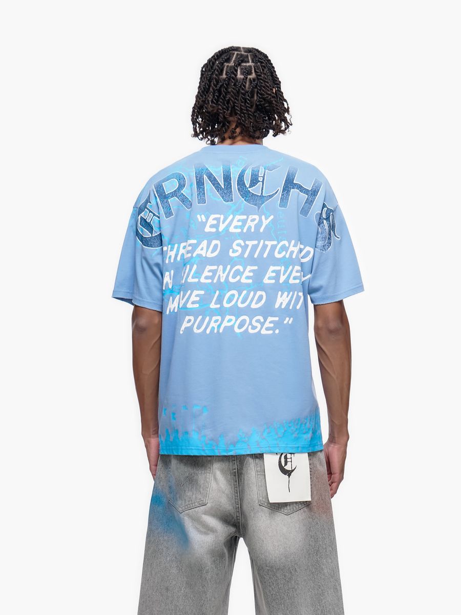 Trnchs STITCHED IN SILENCE tee