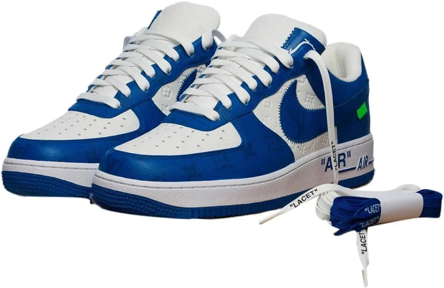 Louis Vuitton x Off White AF1 Blue