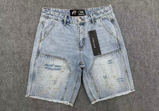 Politics Shorts - Andres - Blue Wash
