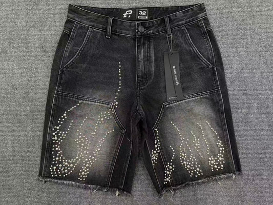 Politics Shorts - Andres - Black Wash