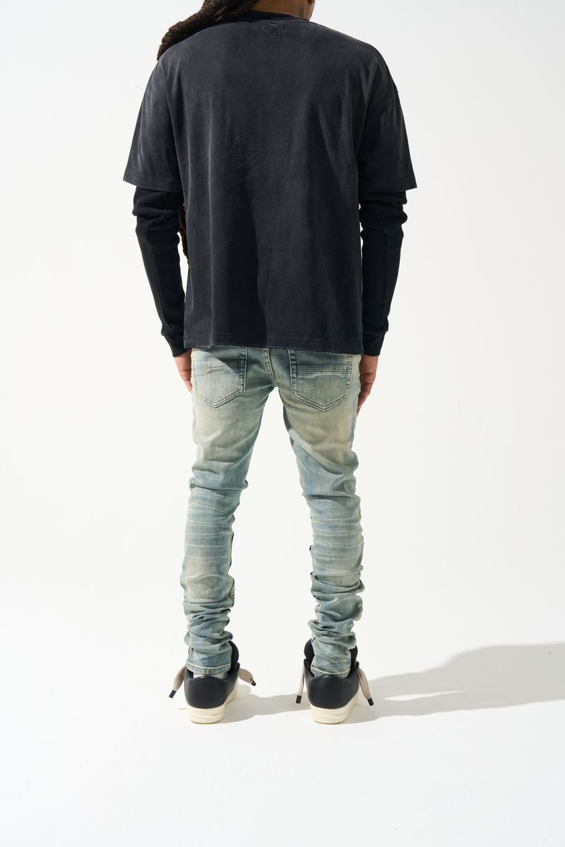 Serenede DYNASTY Mid Blue Jeans