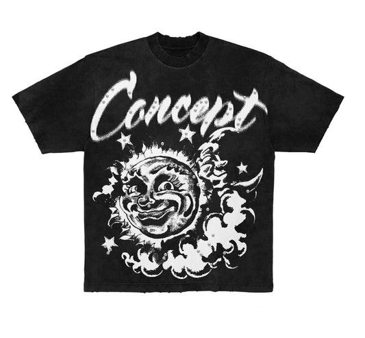 Concept ‘Pearls 2 Tee’ Black