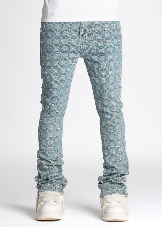 Guapi ‘Monogram Embellished Denim’