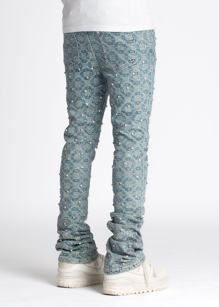 Guapi ‘Monogram Embellished Denim’