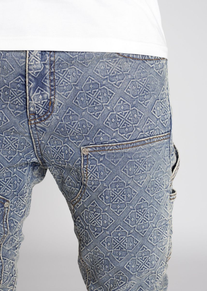 Guapi ‘Vintage Blue Monogram Denim’