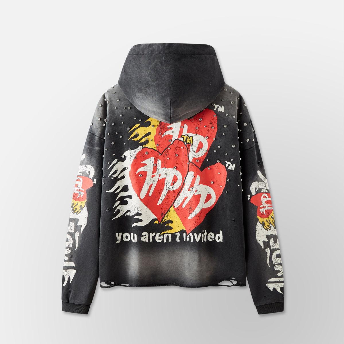 Hyde Park ‘Easy Does It Hoodie 2.0 - Black/Red’