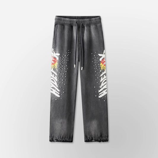 Hyde Park ‘Easy does it Pants—RED Heart’