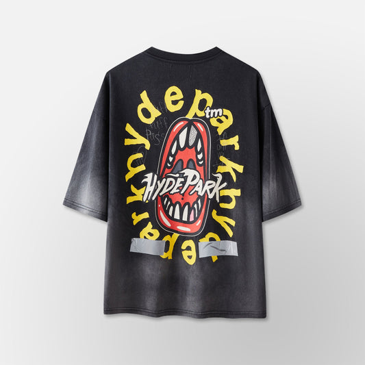 Hyde Park ‘Money Where Your Mouth ls Tee - Black’