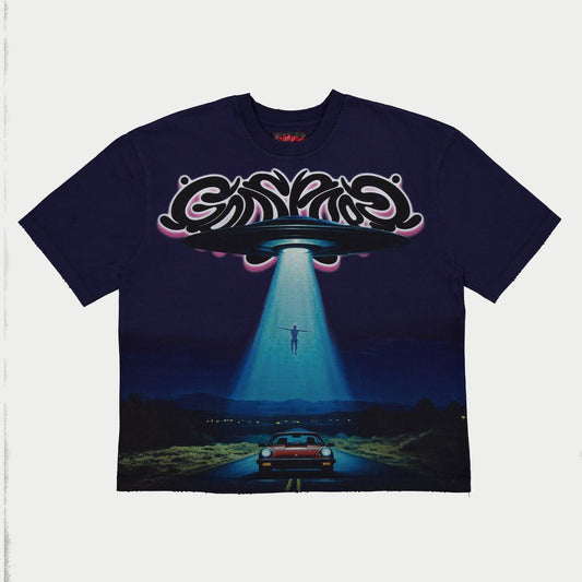 Godspeed Abduction (Navy) Tee