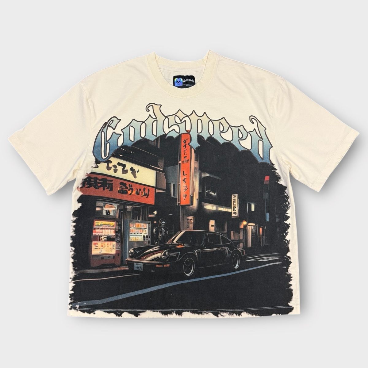 Godspeed Pit Stop: Tokyo (Bone) Tee