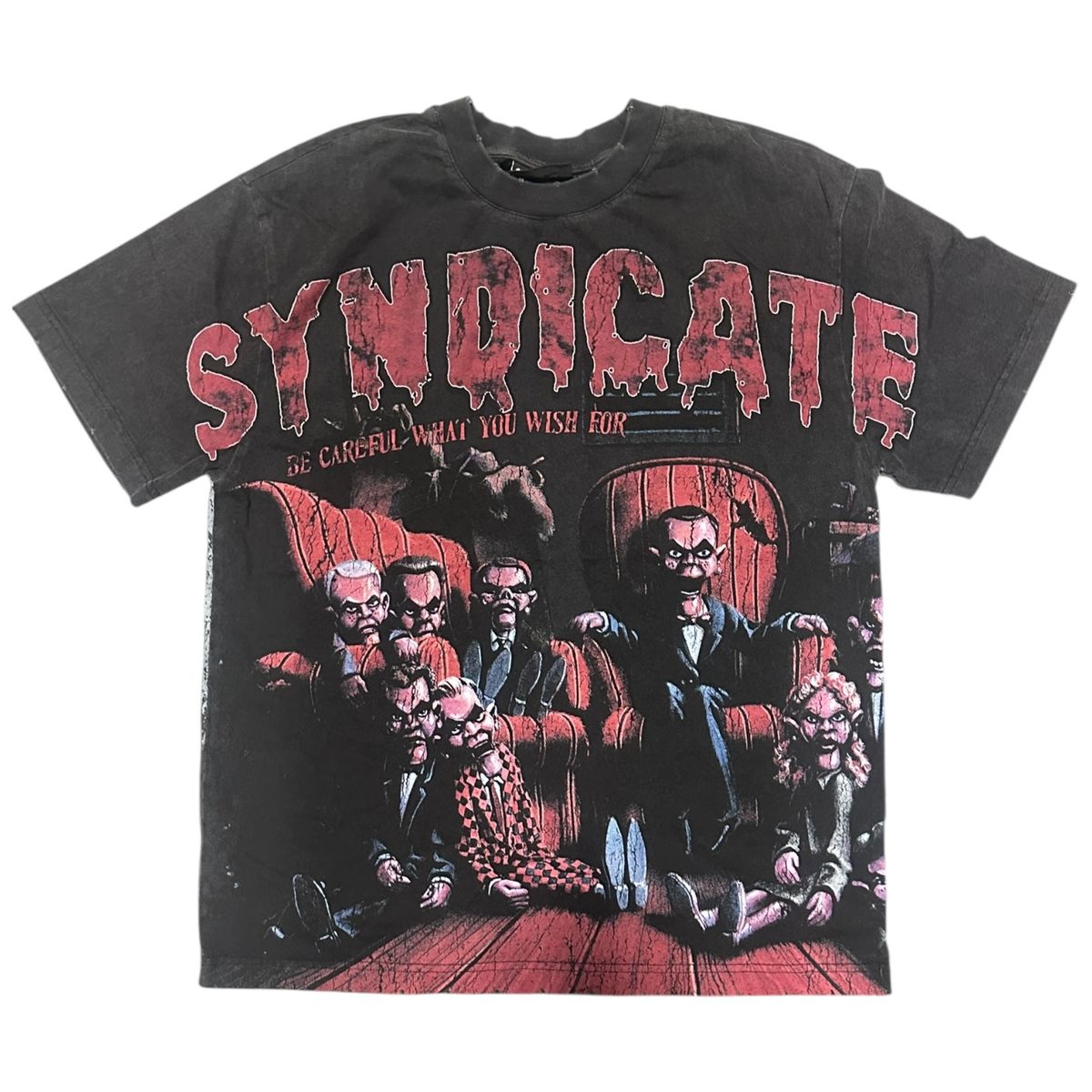 Syndicate "WISHES" TEE BLACK