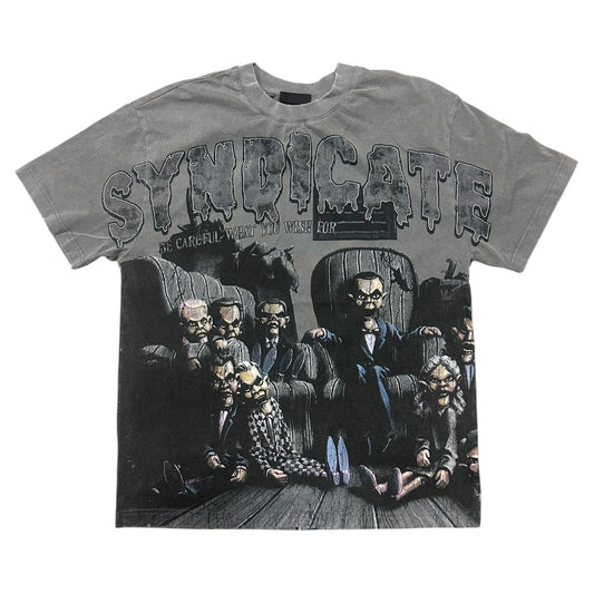 Syndicate "WISHES" TEE GRY WASH