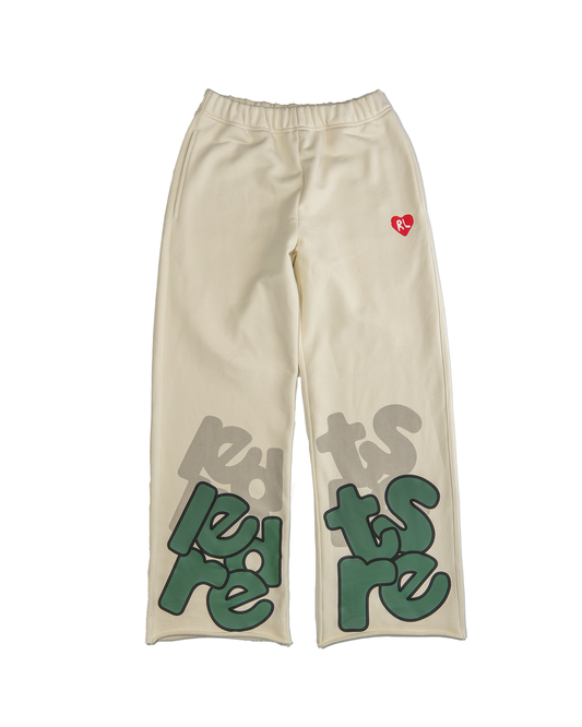 Red Letters The Scattered Pant - Bone