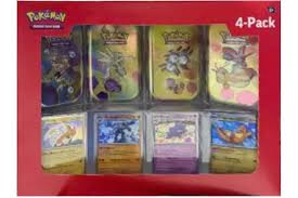 Pokemon 151 Mini Tin 4 Pack