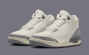 Jordan 3 Sail Cement Grey