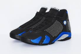 Jordan 14 'Supreme Black/Blue (NO BOX BRAND NEW)
