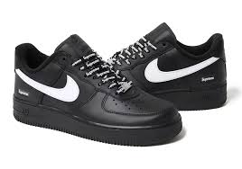 Supreme AF1 "Black and White
