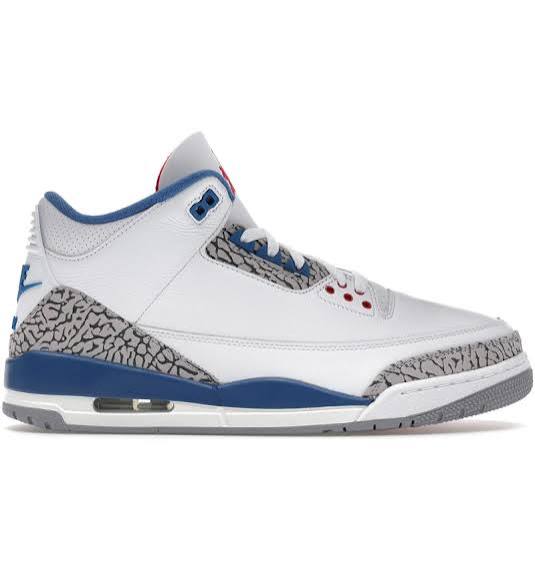 Jordan 3 True Blue